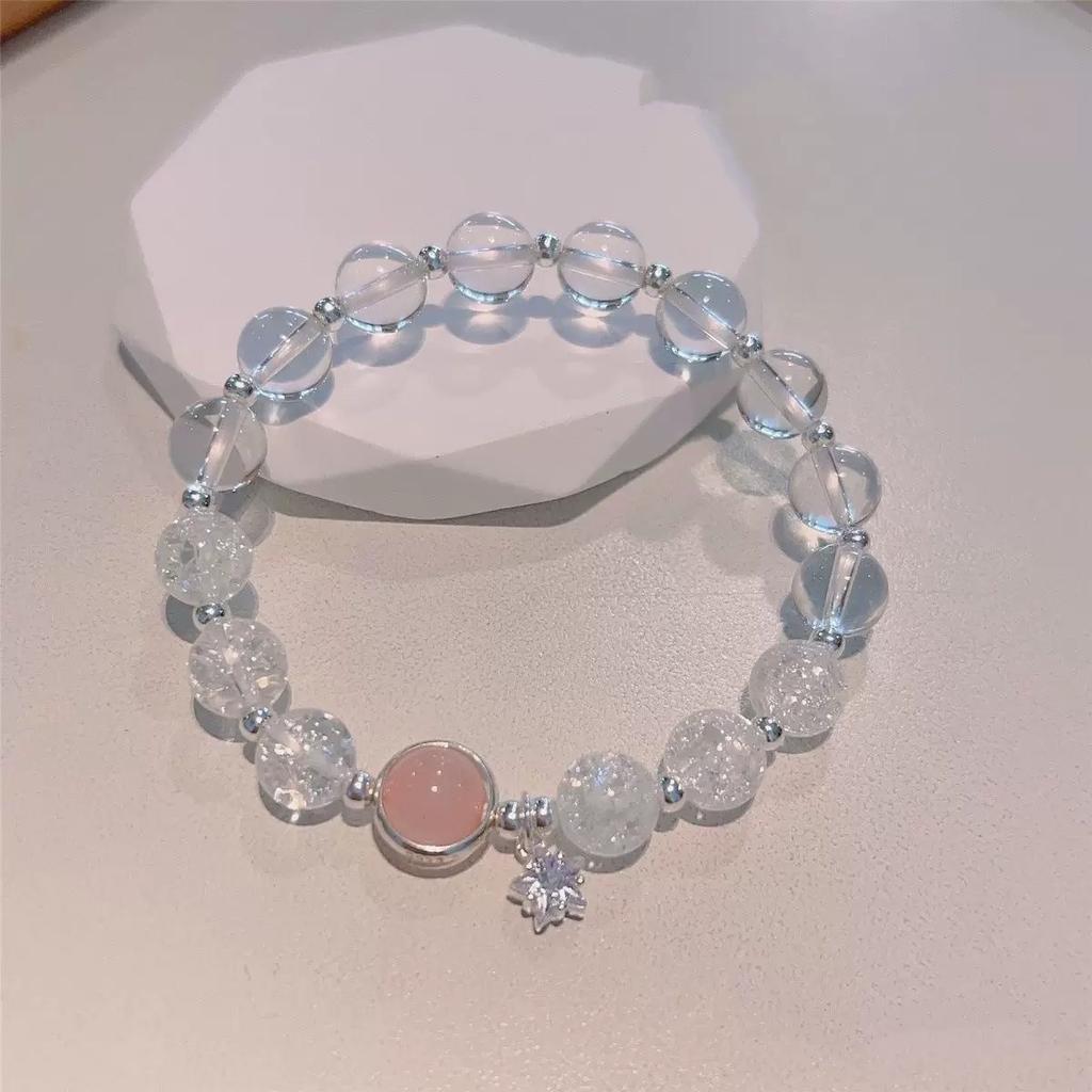 Chinese butterfly beaded bracelet women's impression niche high-end temperament couple bracelet