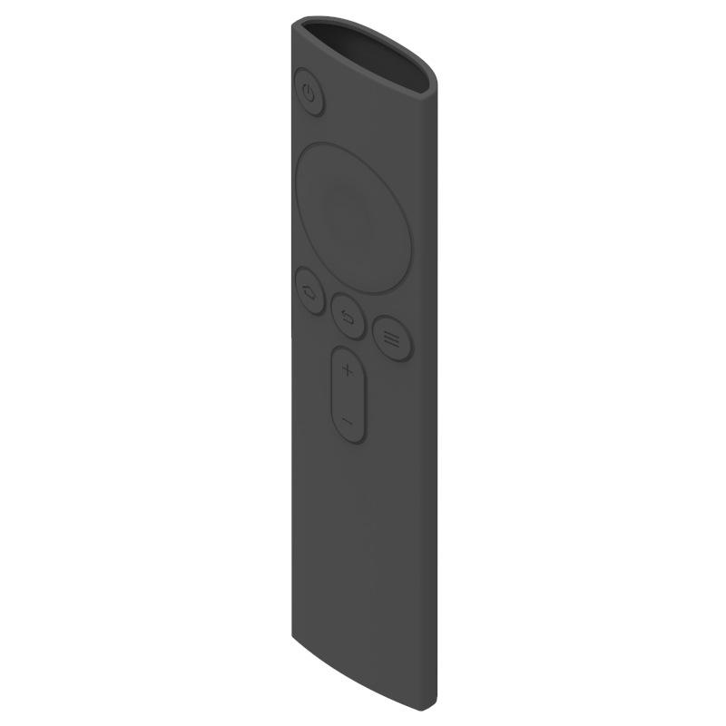 

1Pcs Soft Silicone Anti-Slip Protective Case for Xiaomi TV Mi Box Normal Version Remote Control Dust Covers TPU Rubber чорний