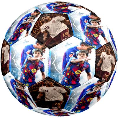 Lamine Yamals Barcelona Fc Spillere Fejring Fodbold Størrelse 5 Fodbold Maskinsyet Indendørs/Udendørs Universel Fodbold Fodbold Tilbehør