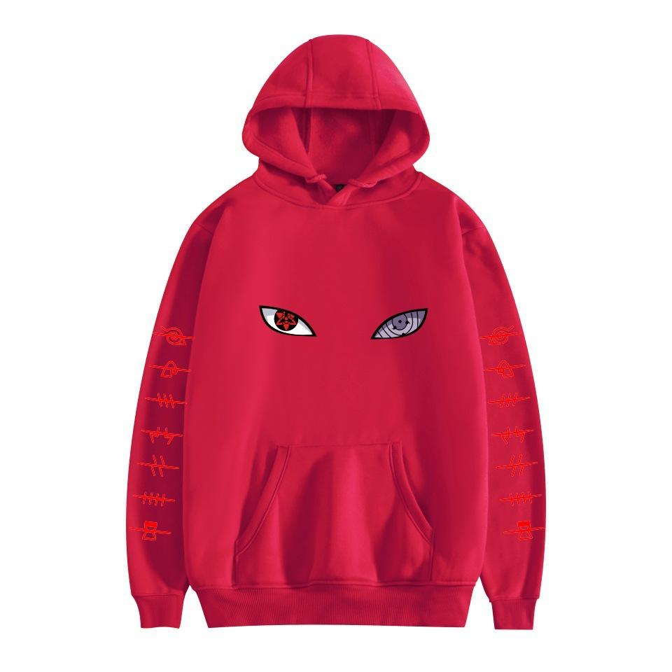Hinman Naruto Anime Aufdruck Lässiger Kapuzenpullover