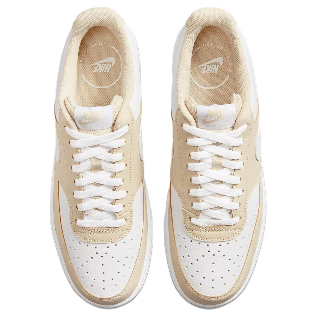 Nike Court Vision Low Light Khaki Men Sneakers Cream White HM9862-200