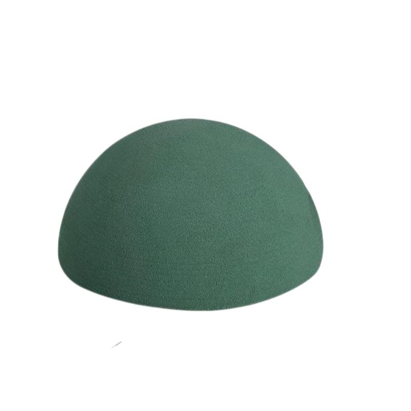 1/5Pcs Half Ball Diy Dry Artificial Flower Foam Block Green Floral Foam For Arrangement Birthday Wedding Decoration
