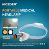 Medizinischer 5W LED Hochhelligkeits-Stirnscheinwerfer Chirurgisch Dental Tragbar Stirnlampe Kabellos für Zahnarzt HNO Arzt