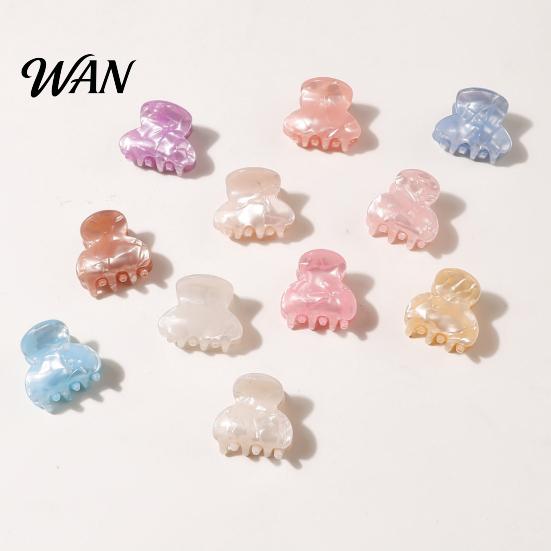 Strong Hair Claw Small Jelly Color Styling Clip Mini Shark Size Updo Versatile Accessory