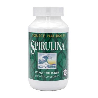 Spirulină 500 mg, 500 comprimate