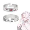 Anello Aperto Regolabile Demon Slayer - Gioielli Cosplay Personaggi Hashira Kimetsu No Yaiba Anime per Fan