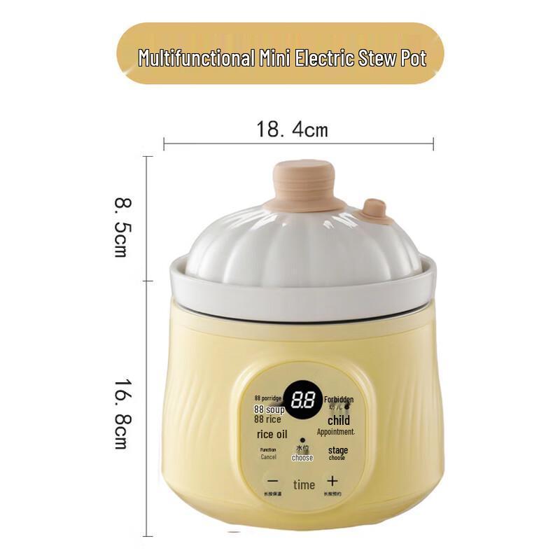 Changqi Multi-functional Ceramic Electric Baby Food & Porridge Cooker