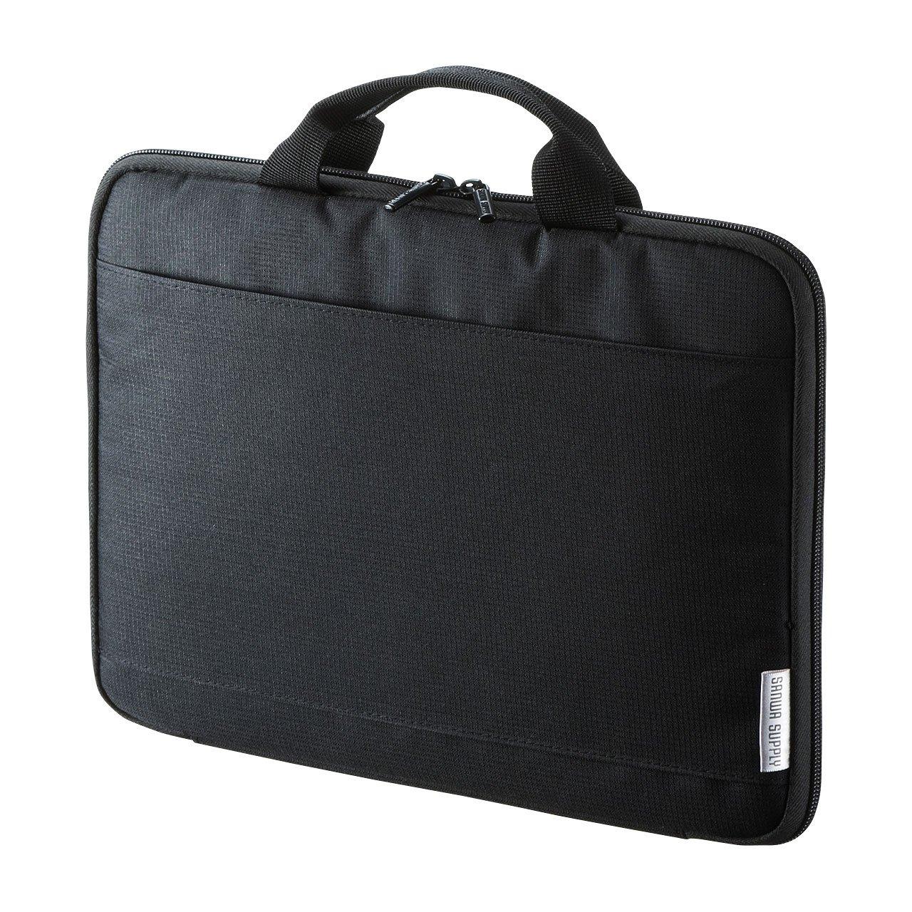 

Sanwa Supply PC Inner Case (11.6 inch wide) with Handle, Bag-in-Bag, Black IN-GH11BK
