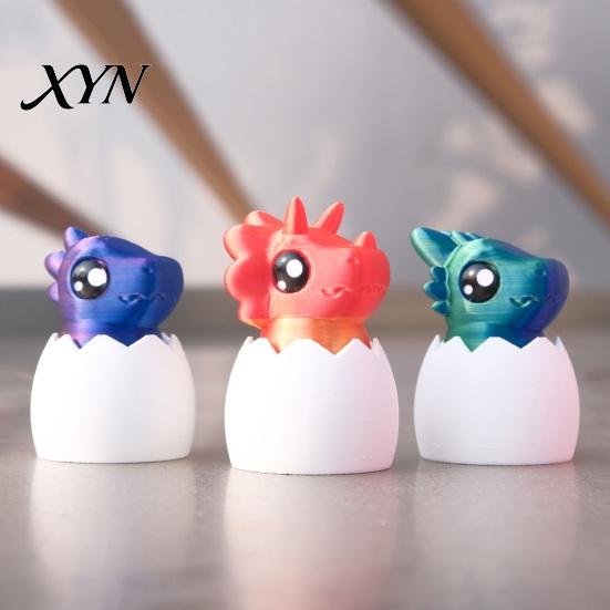 Dinosaur Egg Stress Reliever Fidget Clicker, 3D Printed Cute Keyboard Clicker Toy Toy, Relief for Office Desk Students Kids