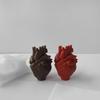 Künstliche Herz-Kerzenformen, Herz-Harzformen zur Herstellung von Kerzen, Seife, Muffins, Schokolade, Fondant, Dekorationen, Backen