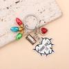Stranger Things Keychain Heart Light With Magnet Tape Friendship Gift For Teens