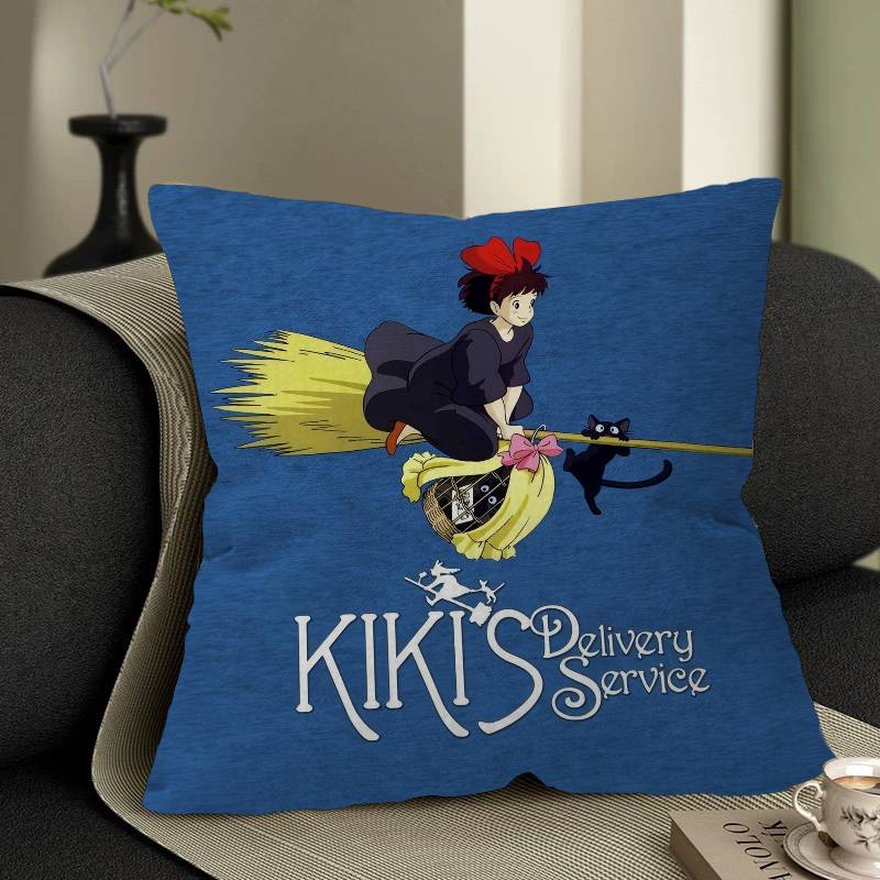 Anime KKikis DDelivery service Pillow Anime Pillow Sofa Bed Head Pillow Cover Cushion Cover x cm Fashion