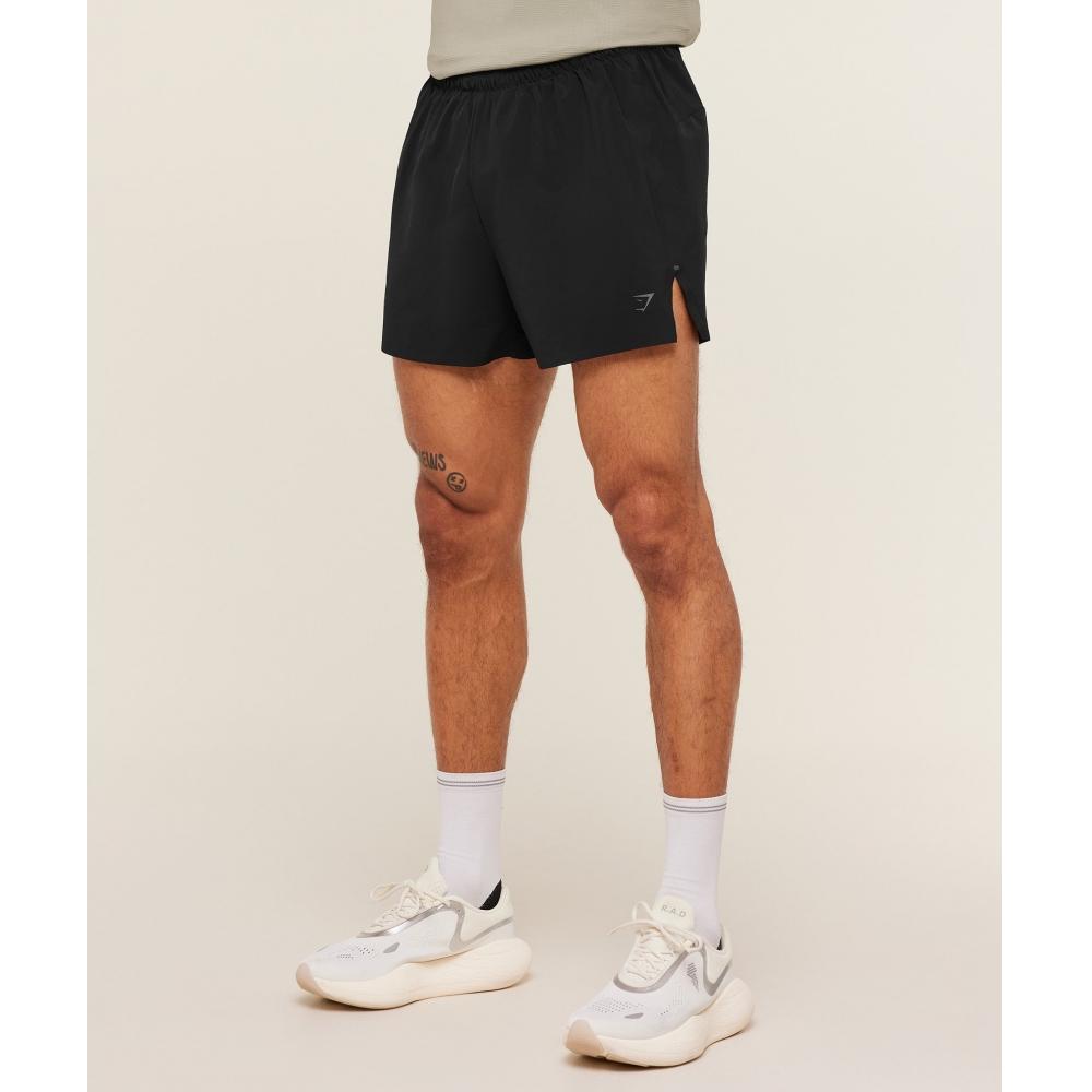 Gymshark Running Elite 5  Short Black A2c8g Bb2j