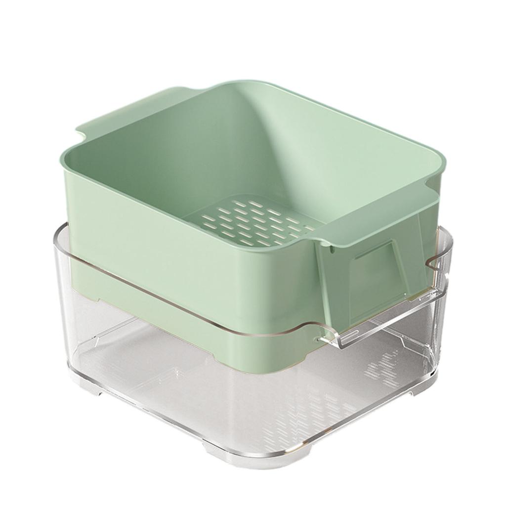 Faucet Vegtable Drain Basket Stackable Fruit Draining Basket For House