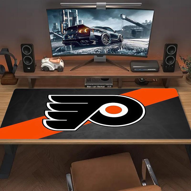 Philadelphia Flyers2 Print Cushion Non-slip Laptop Tablet Big Mousepad XXL Mat Mini PC Playmat With Lock Edge