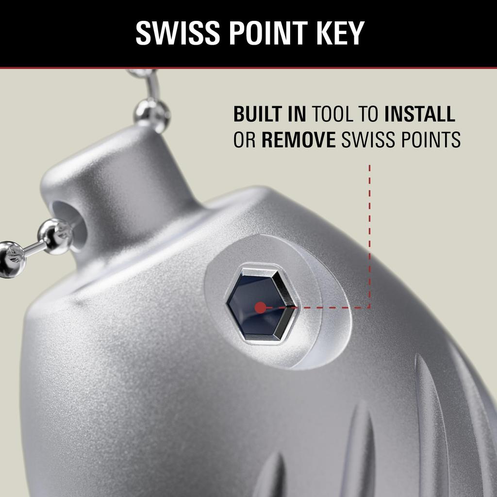 Target AL3 multi-function tip case silver