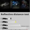 Road Bike Sticker Reflective Tape Fluorescent Safety Warning Strips Protective Tape Bicycles Wheel Body Sticker