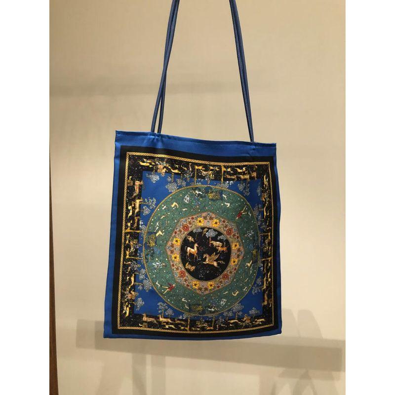 

Exquisite Mulberry Silk Twill Silk Shoulder Bag Old Money Style New Chinese Style Myth