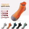 Breathable Sweat-Wicking Marathon Running Socks for Men & Women - Quick-Dry Short Crew Sports Socks