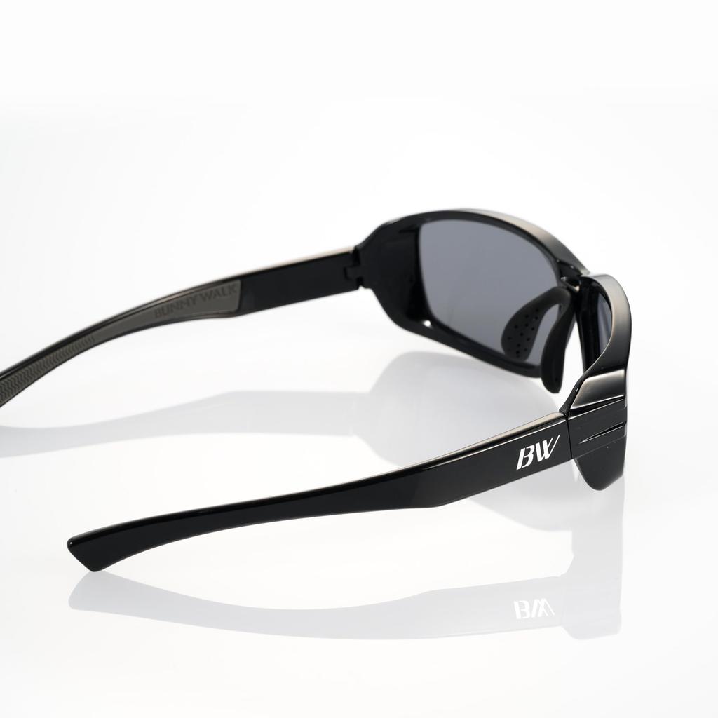 Polarized Sunglasses Gloss Black SMOKE [Bunnywalk] BW-032 BW-0321F