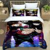 Japan Anime Teenagers Gifts Jujutsu Kaisen Bedding Set Sato Gojo Duvet Cover Sets Twin Queen King Single Size