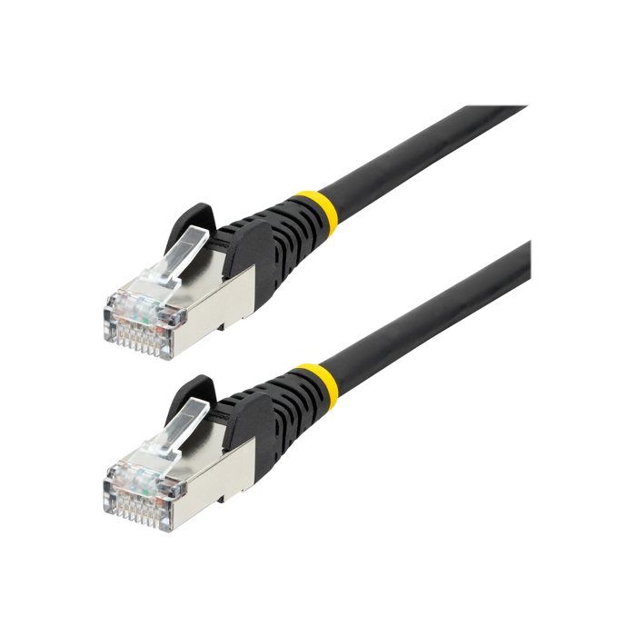 Câble Ethernet CAT6a - STARTECH - NLBK-50C-CAT6A-PATCH - 50 Cm - Noir - Snagless