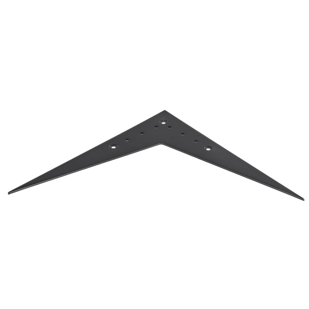2PCS V Shaped Design Guitar Bridge Tailpiece Flying V Bridge  For Electric Guitar