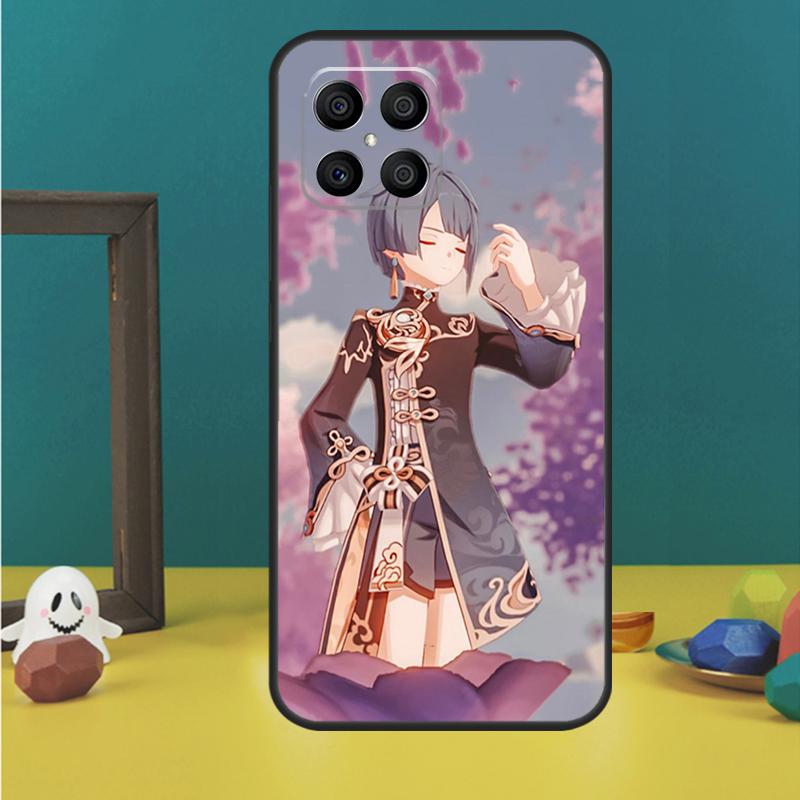 

Genshin Impact Xingqiu Case For Honor X9a X8a X8b X9b X9c X8 X9 50 70 90 Lite Honor 200 Lite Magic 7 5 6 Pro Cover Honor X9b