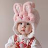 Crochet Earflap Plush Infant Caps Thickened Knit Hats Trendy Lei Feng Hat  for Girls and Boys