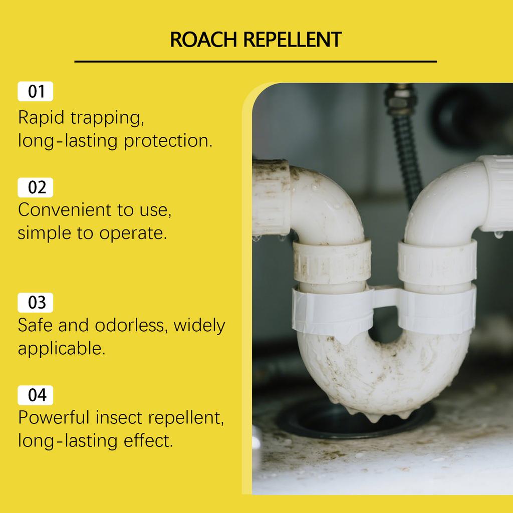 Cockroach Patches Can Quickly Reduce Indoor Cockroach Nests. Household Cockroach Control And Kitchen Cockroach Patches.