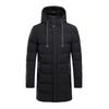 Cozy Up Men's Winter Hooded Coat Waterproof Warm Long Puffer Jacket Parka