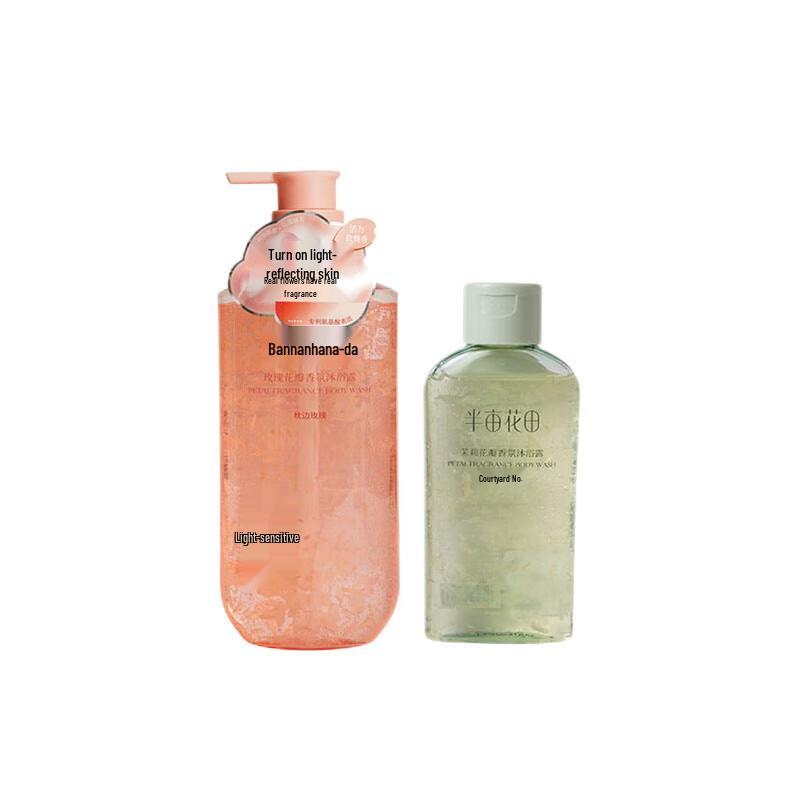 Ban Mu Hua Tian Rose & Jasmine Petal Shower Gel Set