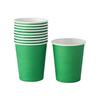100 ks jednorázových papírových kelímků Dětské barevné 9 oz 250 ml barvitelné a pitelné papírové kelímky