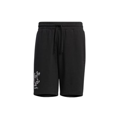 Neo X Keith Haring Cartoon Streifen Lässige Lockere Shorts Herren Unterteile Schwarz HD7259