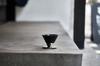 Coffee Dripper Silver & Black [Arita, Saga Prefecture] [Beasty Coffee] A dripper with an impressive metal combination