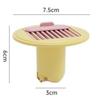 Universal Bathroom Anti-odor Floor Drain Anti-backflow with Comb Bath Shower Floor Strainer Trap One-Way Drain