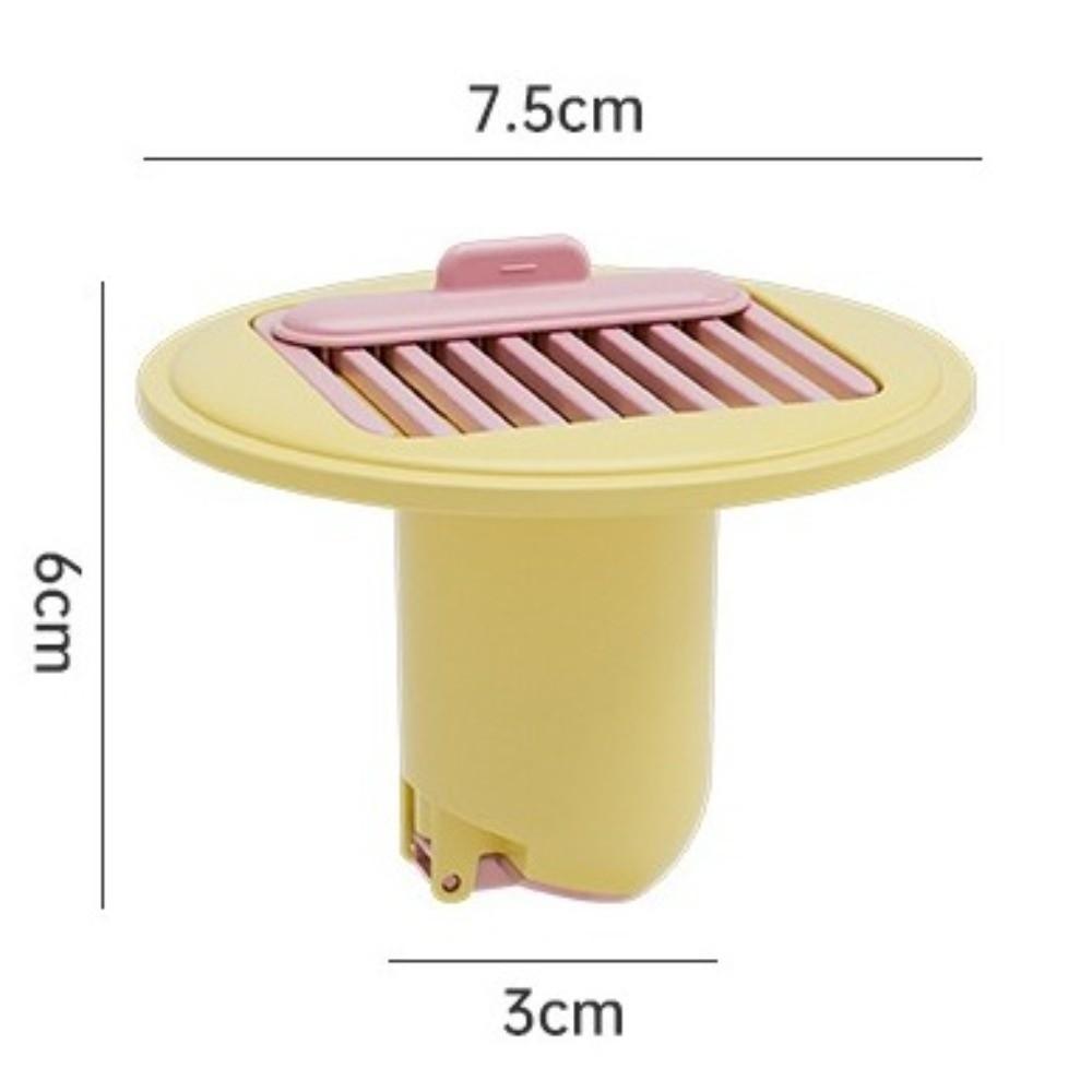 Universal Bathroom Anti-odor Floor Drain Anti-backflow with Comb Bath Shower Floor Strainer Trap One-Way Drain