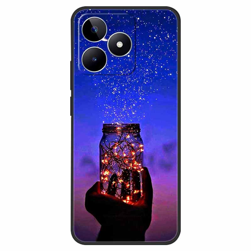 

For Realme C53 Case Shockproof Soft silicone TPU Back Cover For OPPO Realme C53 4G Phone Cases Cartoon RealmeC53 C 53 2023 For Realme C53