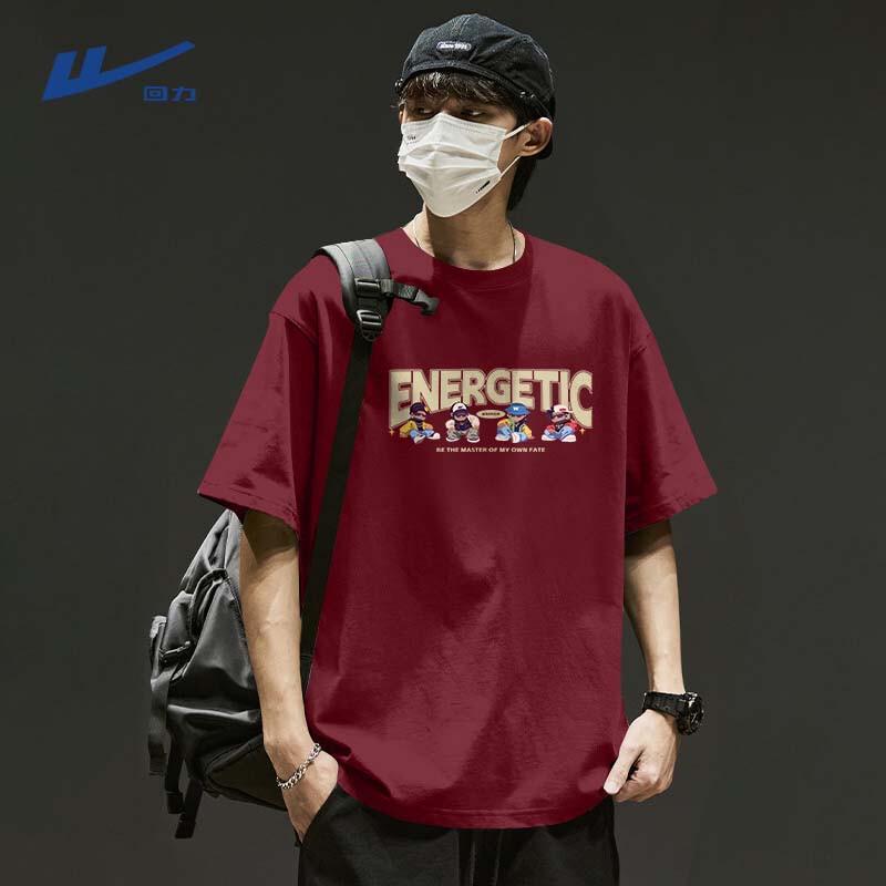 Warrior Men s Heavyweight Pure Cotton Loose Fit T-shirt 5XL 1360₽