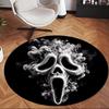 Ghostface (14) Round Office Rug Decorative Floor Rug for Office Bedroom Living Room and Home Space