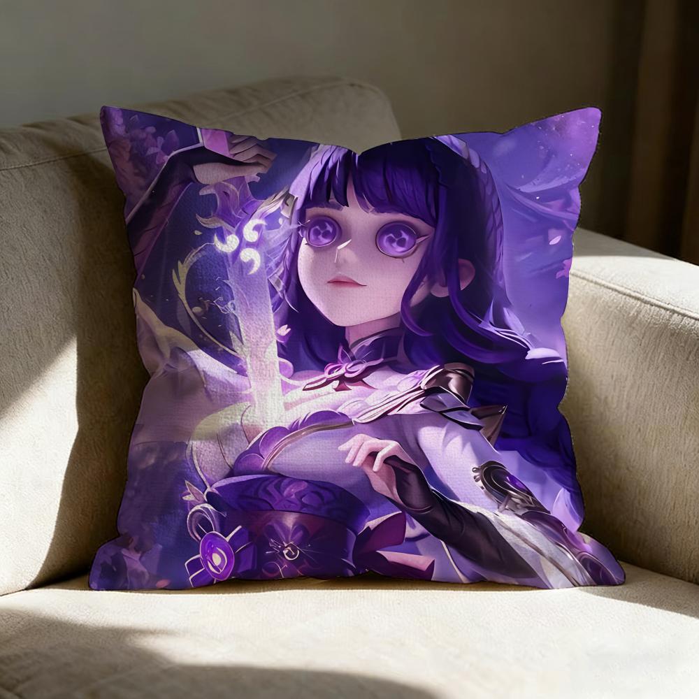 I-Identity Singer V Pillow Case Pillowcase, Double-Sided Printed, Sofa Cushion, Bedroom Headboard Pillow Peach skin 18*18(CM)-1Pcs