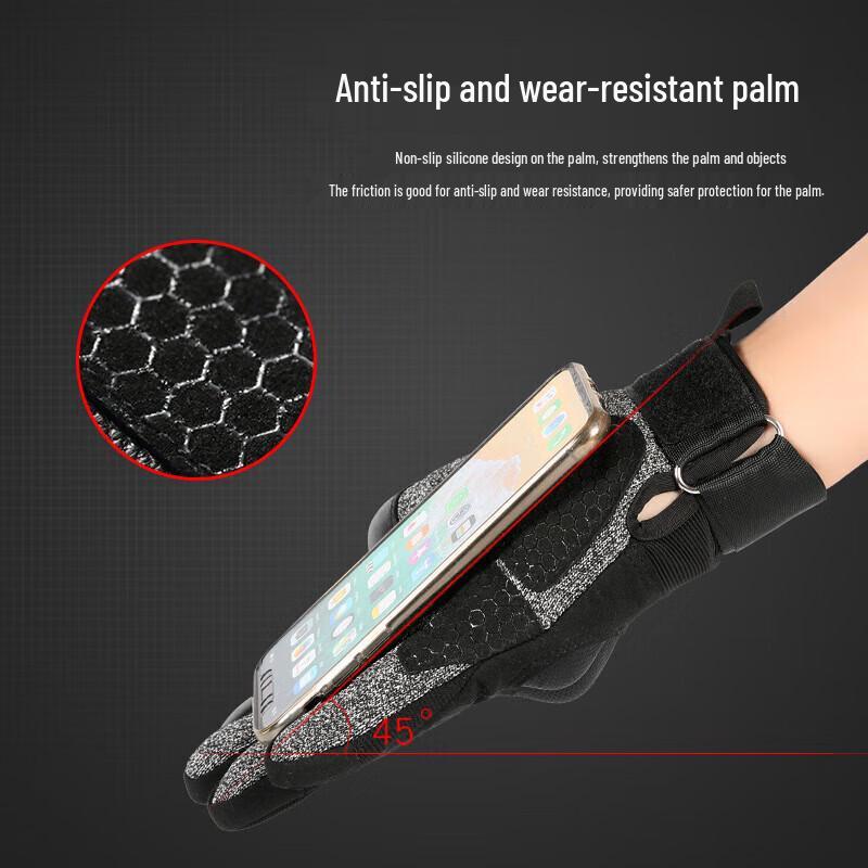 Flame Soldier Level 5 Tactical Anti-Cut Touchscreen Gloves