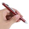 Metal Retractable Ballpoint Pen, Retractable Ballpoint Pen Multicolor Ballpoint Pen 1.0mm, Write Smoothly for Office