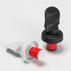 5pcs Wine Bottle Stopper Plastic Household Hand Press Champagne Wine Stopper Vacuum Sealed Storage Cap Wine Cork Plug Decanter