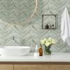 11.4" X 9" Peel and Stick Backsplash Self-adhesive Stick Tile Wallpaper  for Kitchen Bathroom