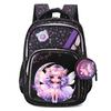 Kids School Backpack 16 Inch 3D Hard Shell Butterfly Design Grades 1-6 Breathable Oxford Fabric With Padded Straps