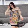 Sweet Cartoon Puppy Velvet Sweater for Women - Soft, Loose Knitwear for Autumn/Winter