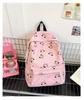 Schoolbag New Lightweight Versatile School Bag Cute Printed Casual School Student Backpack Large Capacity Trend Travel Backpack