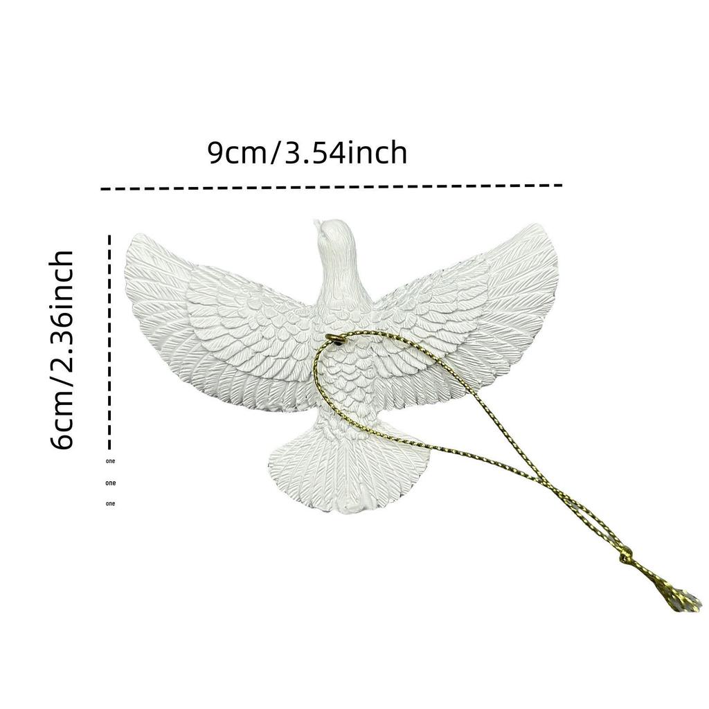 Dove Statue Pendant: Creative Home & Garden Decor