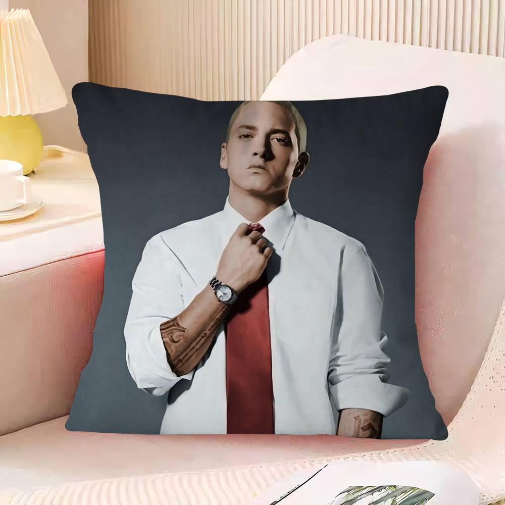 Super Rapper Eminems Office Cushion Pillowcase Car Cushion Cover45X45CM Lumbar Pillowcase Sofa Pillowcover